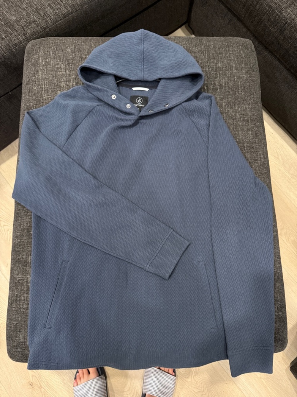 Swannies “Luke” hoodie in navy